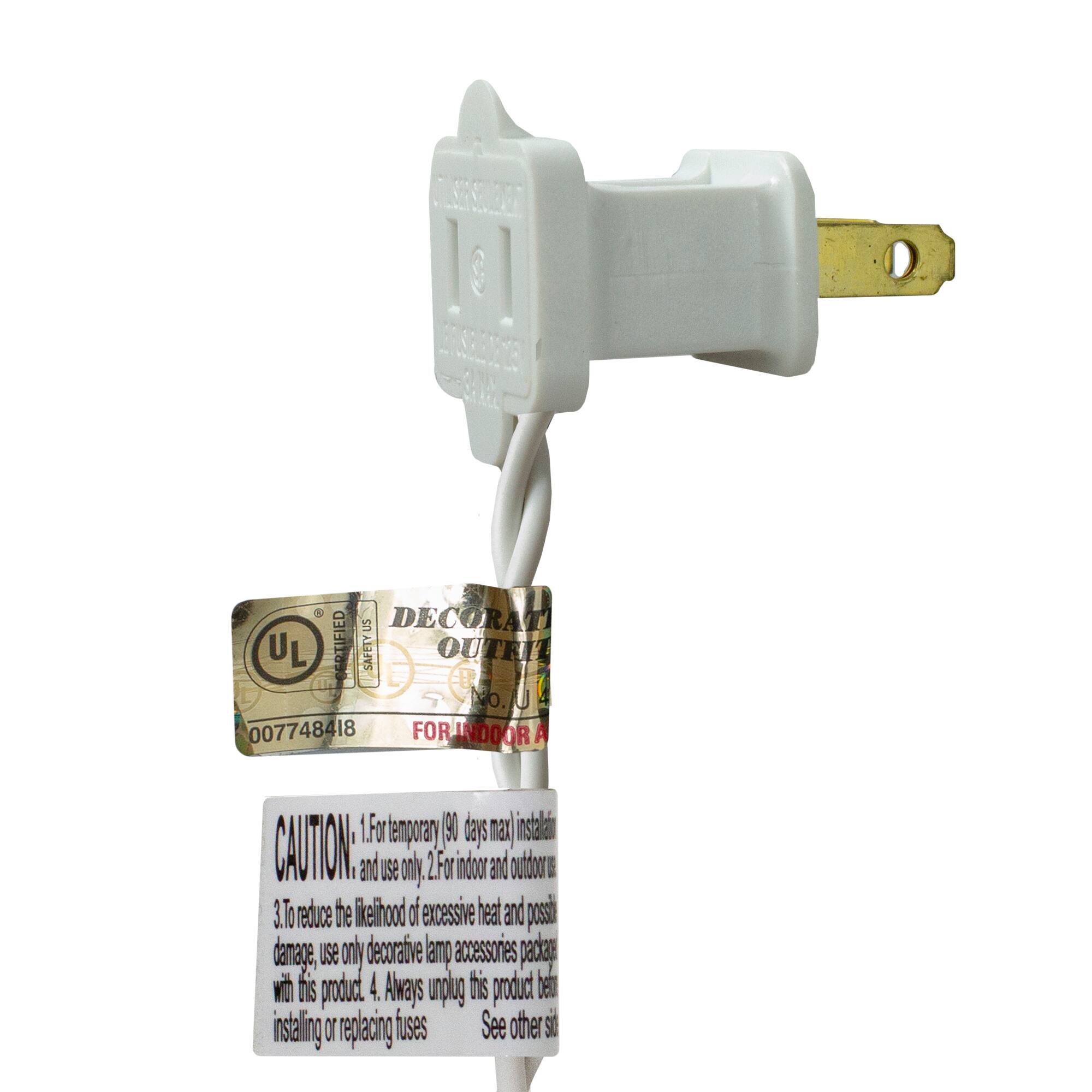 10ct. Red & Blue Patriotic American Flag 4th of July Lights